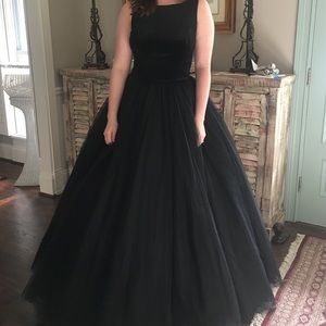 Black Ball Gown